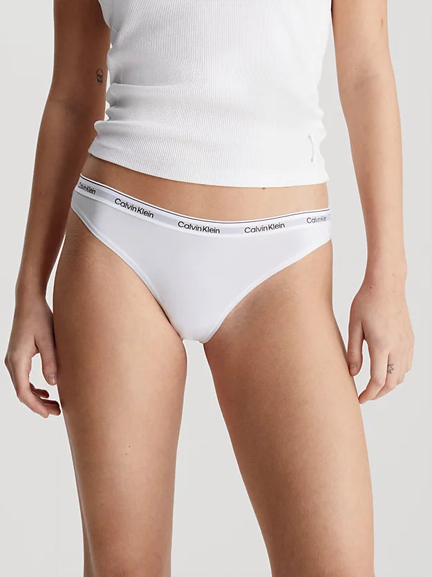3 tangas mujer algodón calvin klein