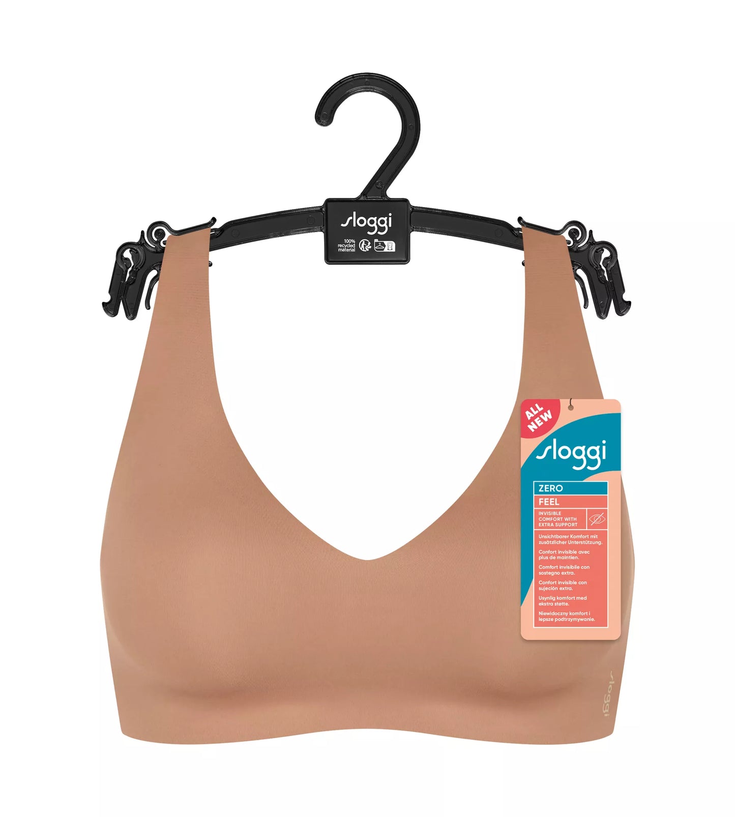 Bralette sin aros ni costuras ZERO Feel 2.0 Soft Bra SLOGGI
