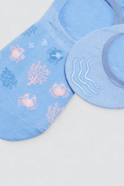 Pinky Invisible de pala alta estampado mujer YSABEL MORA