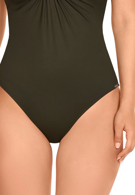 Bañador negro REDUCTOR línea SHAPE Dolores Cortés COPA C