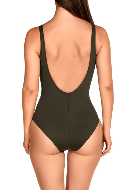 Bañador negro REDUCTOR línea SHAPE Dolores Cortés COPA C