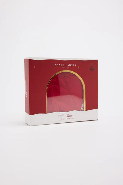 Bóxer infantil ALGODÓN colección Navidad YSABEL MORA