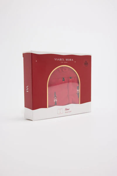 Bóxer juvenil ALGODÓN colección Navidad YSABEL MORA
