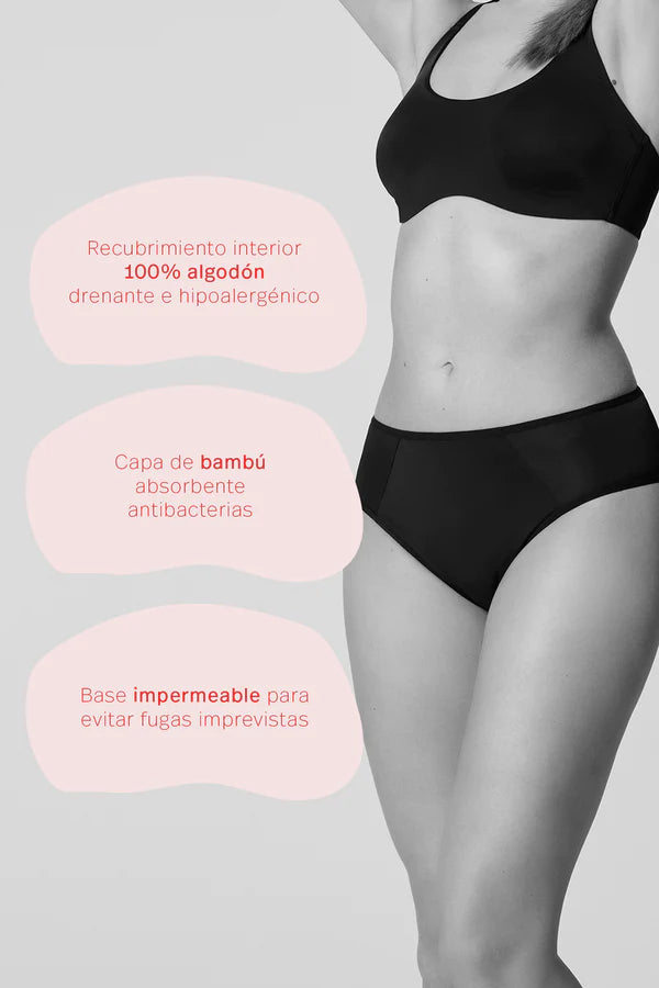 Braga menstrual talle medio YSABEL MORA www.tucorseteria