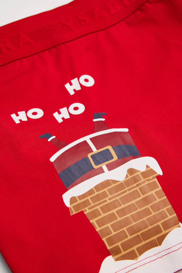 Boxer algodón estampado Navidad Ysabel Mora