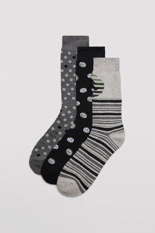 Calcetín hombre TÉRMICO estampado YSABEL MORA
