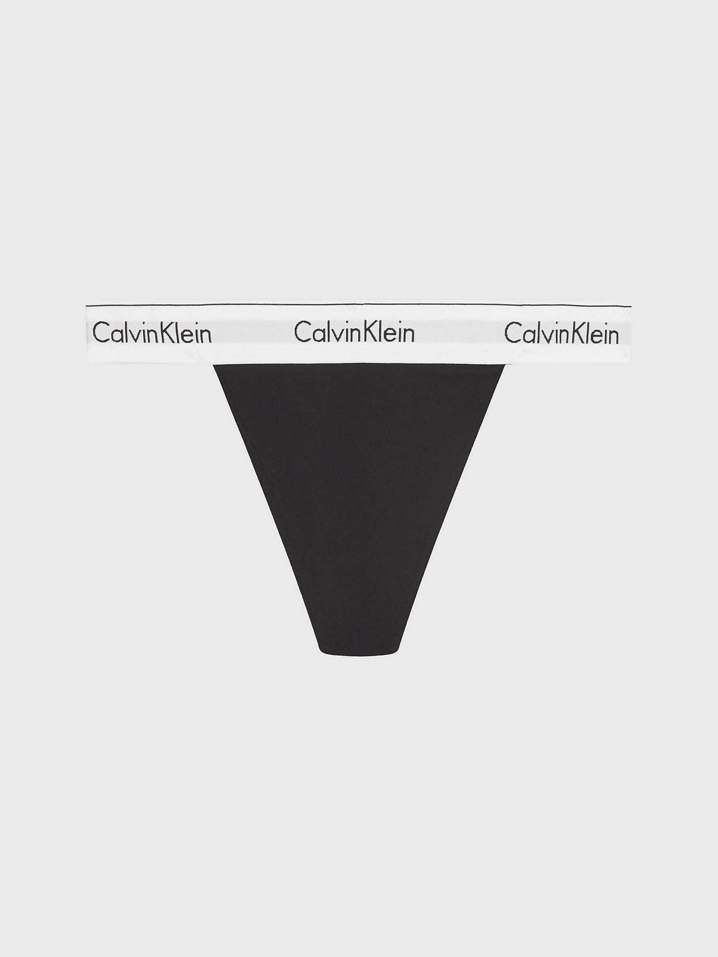Tanga hilo algodón con MODERN LOGO CALVIN KLEIN