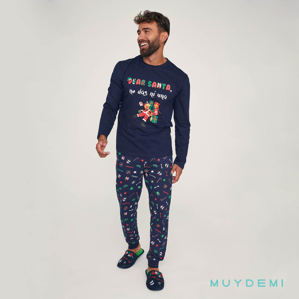 Pijama FAMILIAR hombre "ESPECIAL NAVIDAD" MUYDEMI