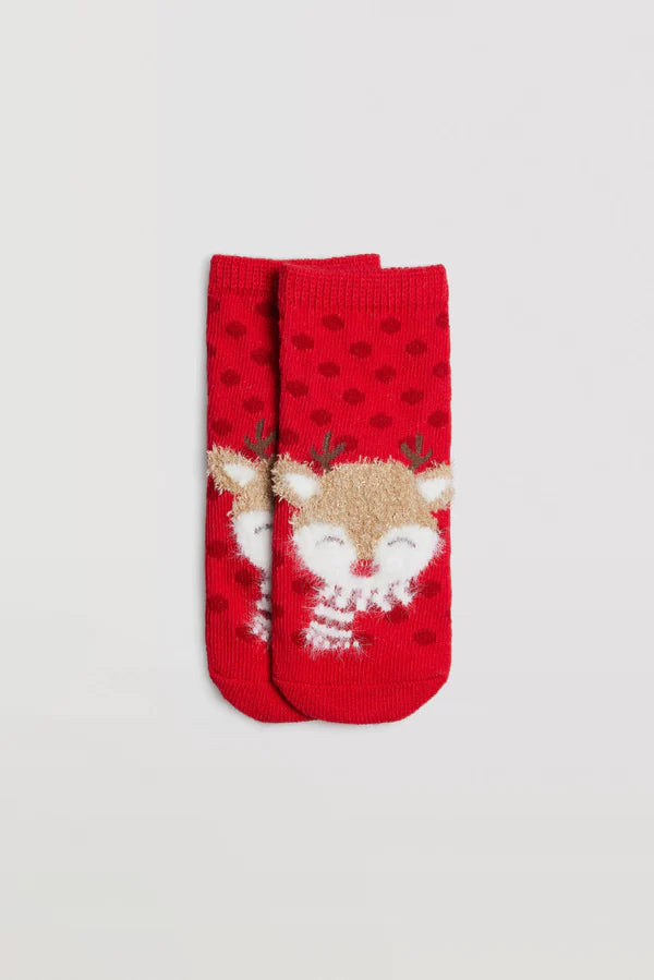 calcetines bebé navidad