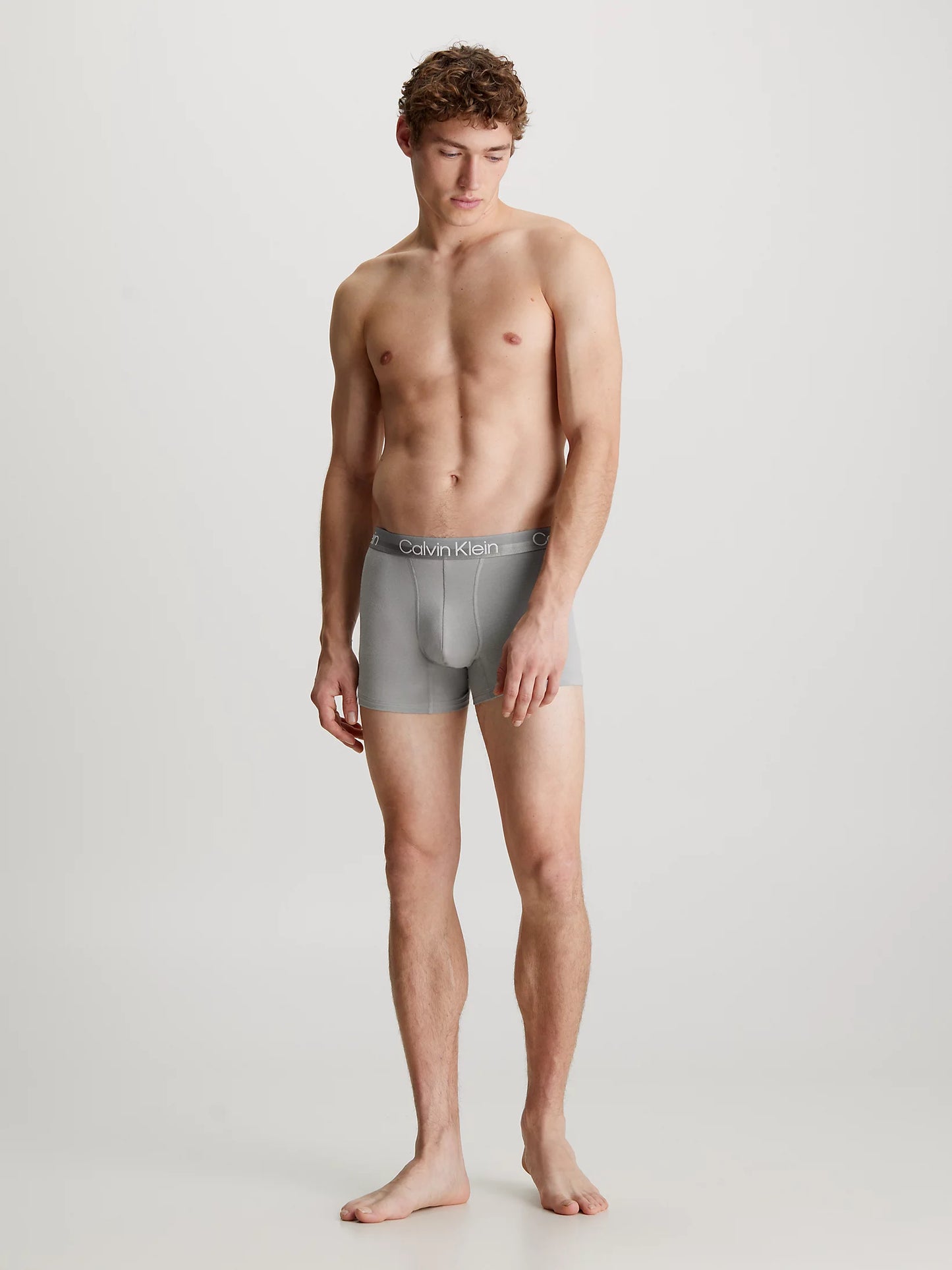 Pack 3 Boxer Cotton Stretch Blend Modern Structure CALVIN KLEIN