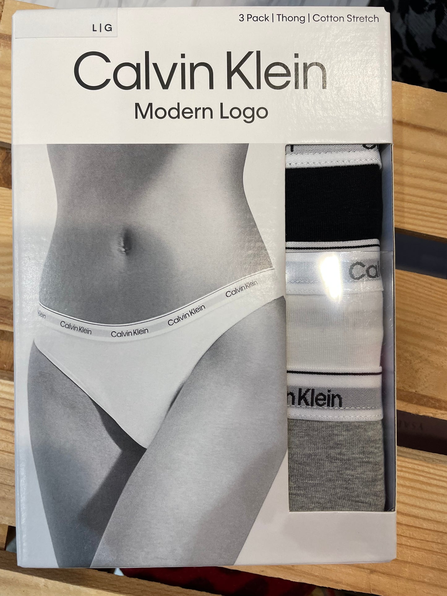 PACK 3 TANGAS CALVIN KLEIN DE ALGODÓN