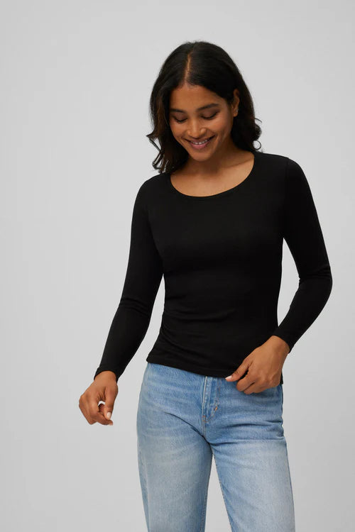 Camiseta mujer TÉRMICA manga larga tacto extra suave Ysabel Mora
