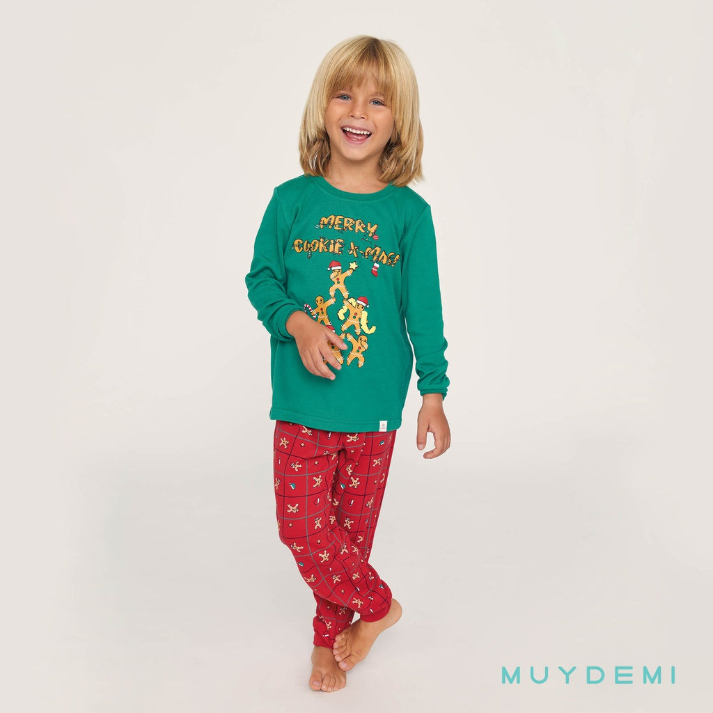 Pijama invierno infantil colección FAMILIAR "Especial Navidad" MUYDEMI