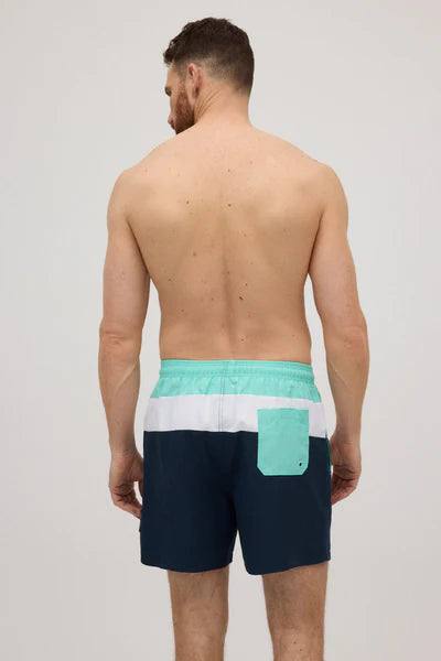 Bañador hombre secado rápido estampado color block YSABEL MORA