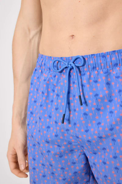 Bañador medio estampado palmeras YSABEL MORA