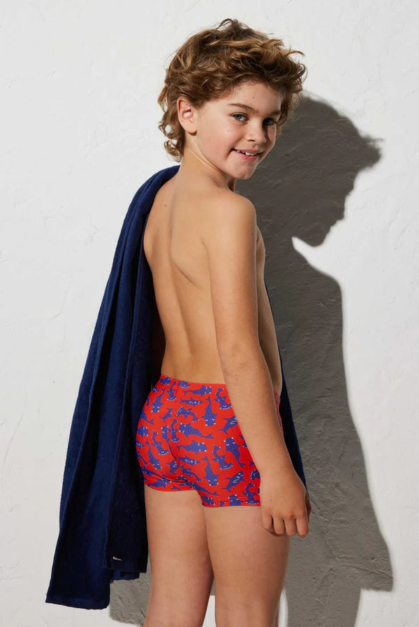 Bañador niño boxer estampado tiburones Ysabel Mora