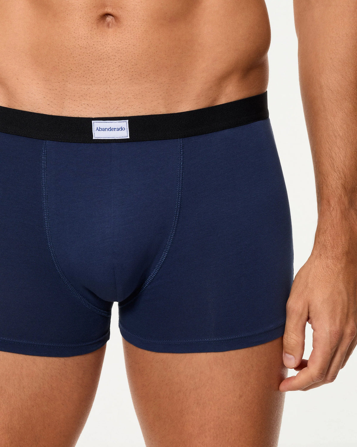 Pack 2 boxer hombre MARINO-CENIZA en tejido y color resistentes ABANDERADO