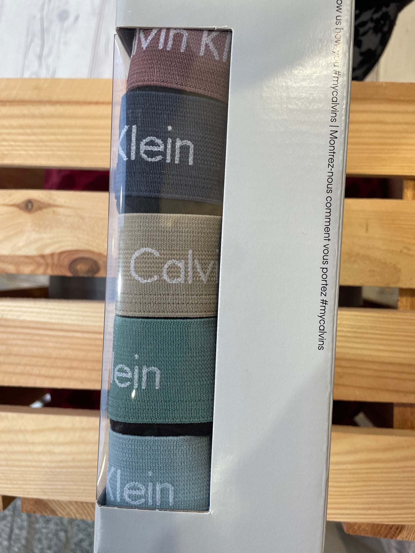 Pack 7 Boxers Cotton Stretch tiro bajo CALVIN KLEIN