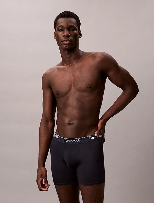 Pack 3 boxer tipo briefs microfibra transpirable MICROFIBER STRETCH CALVIN KLEIN