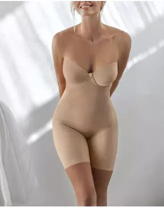 body faja pantalon tallas grandes sujetador ivette bridal escote bandeau