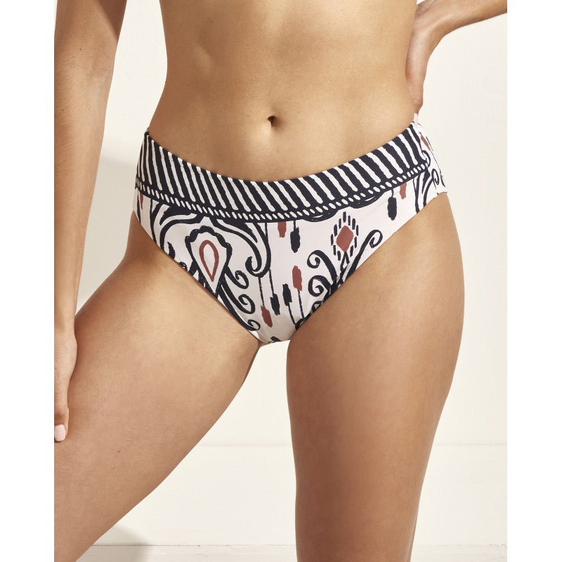 Braga bikini talle medio-alto COMBINABLE estampado étnico SELMARK
