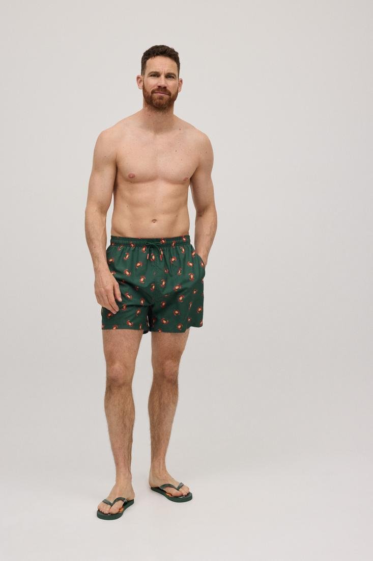 Bañador hombre secado rápido estampado cangrejos YSABEL MORA