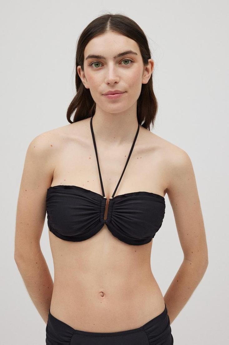 Top bikini bandeau reductor COMBINABLE YSABEL MORA copa C