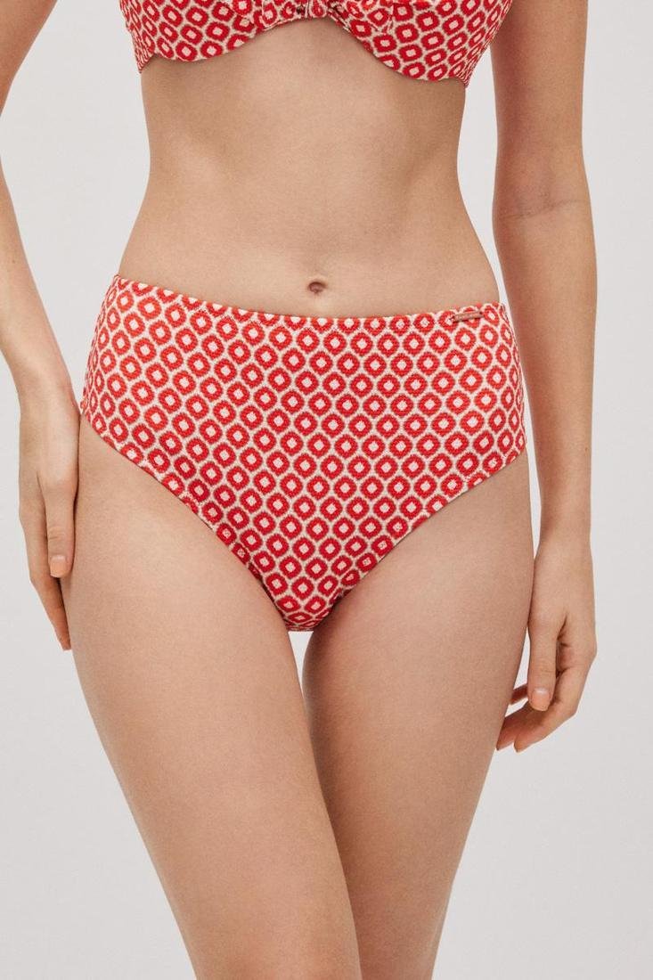 Braga de bikini alta reductora coral COMBINABLE YSABEL MORA