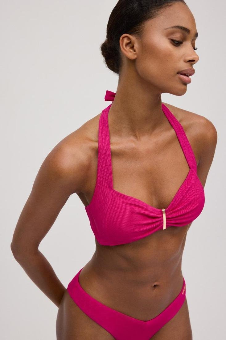 Top bikini triángulo copa B COMBINABLE YSABEL MORA