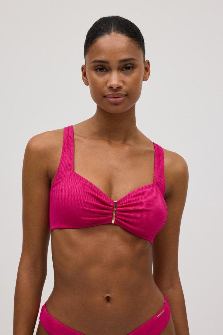 Top bikini triángulo copa B COMBINABLE YSABEL MORA