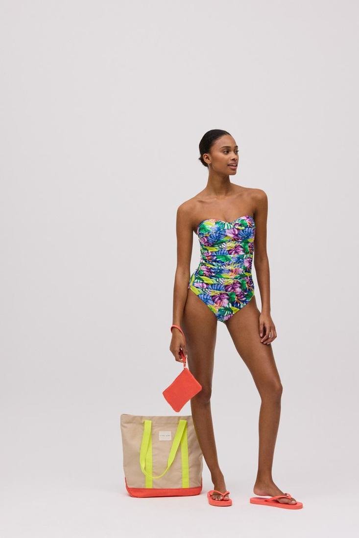 Bolso maxi en tejido lona varios tonos YSABEL MORA