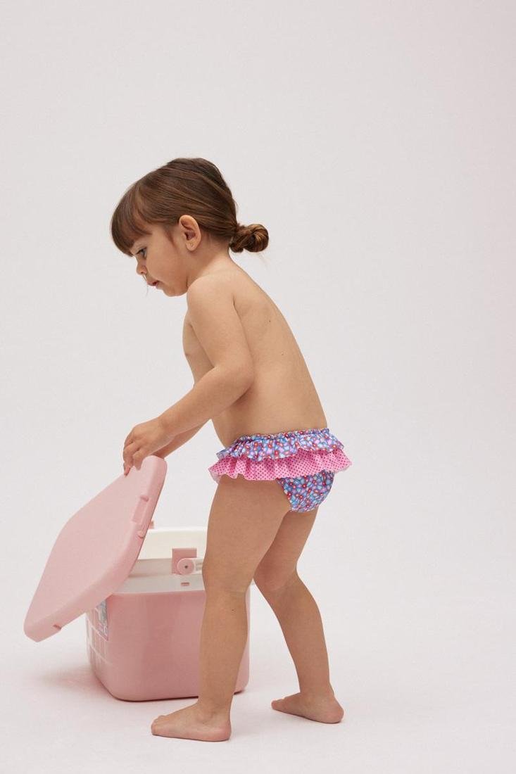 Culetín de baño niña estampado liberty Ysabel Mora