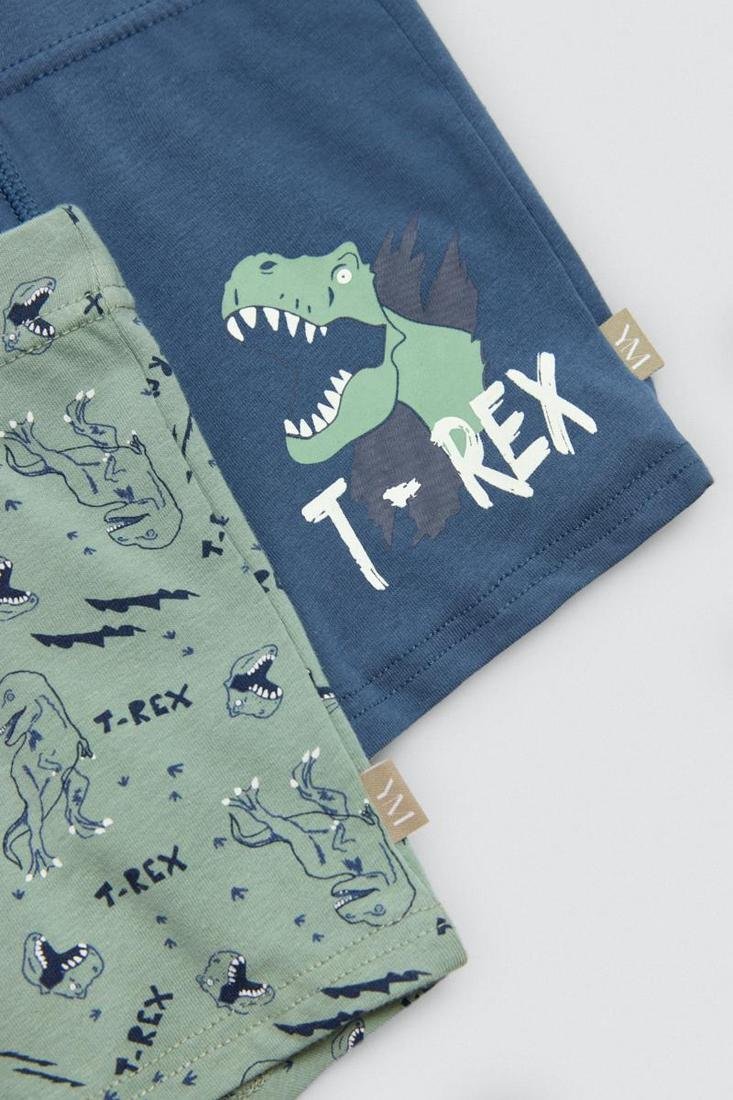 Pack 2 Boxers infantiles algodón estampado Ysabel Mora