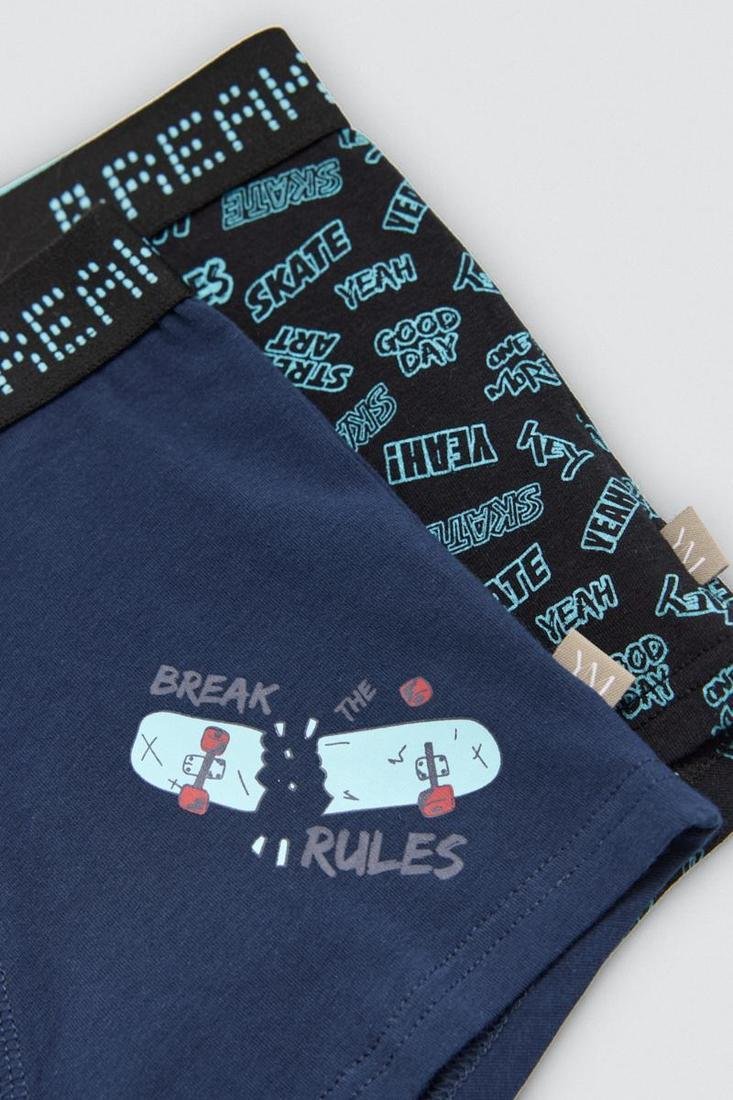 Pack 2 Boxers juveniles algodón estampado Ysabel Mora