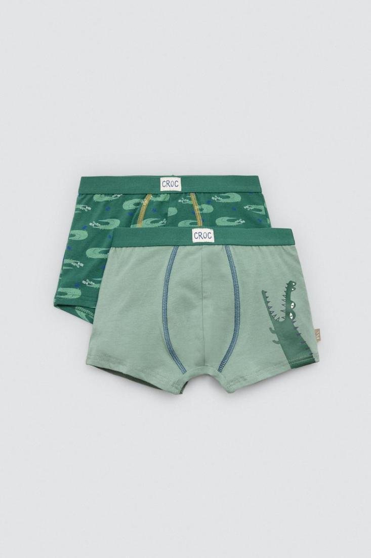 Pack 2 boxer infantiles algodón estampado Ysabel Mora