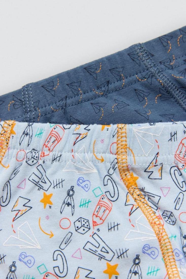 Pack 2 Slips infantiles algodón estampado Ysabel Mora