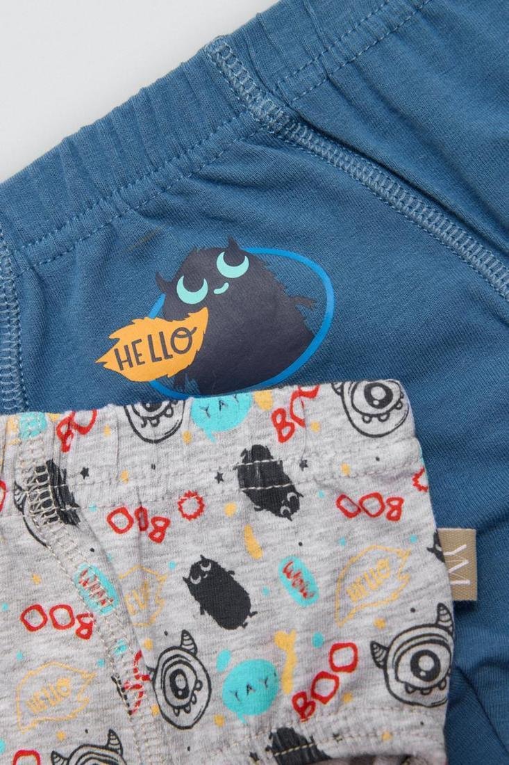 Pack 2 Slips infantiles algodón estampado Ysabel Mora