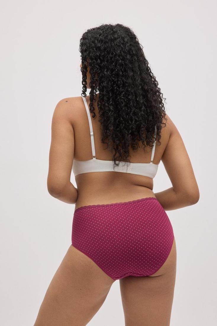 Pack 2 bragas mujer talle alto algodón estampado YSABEL MORA