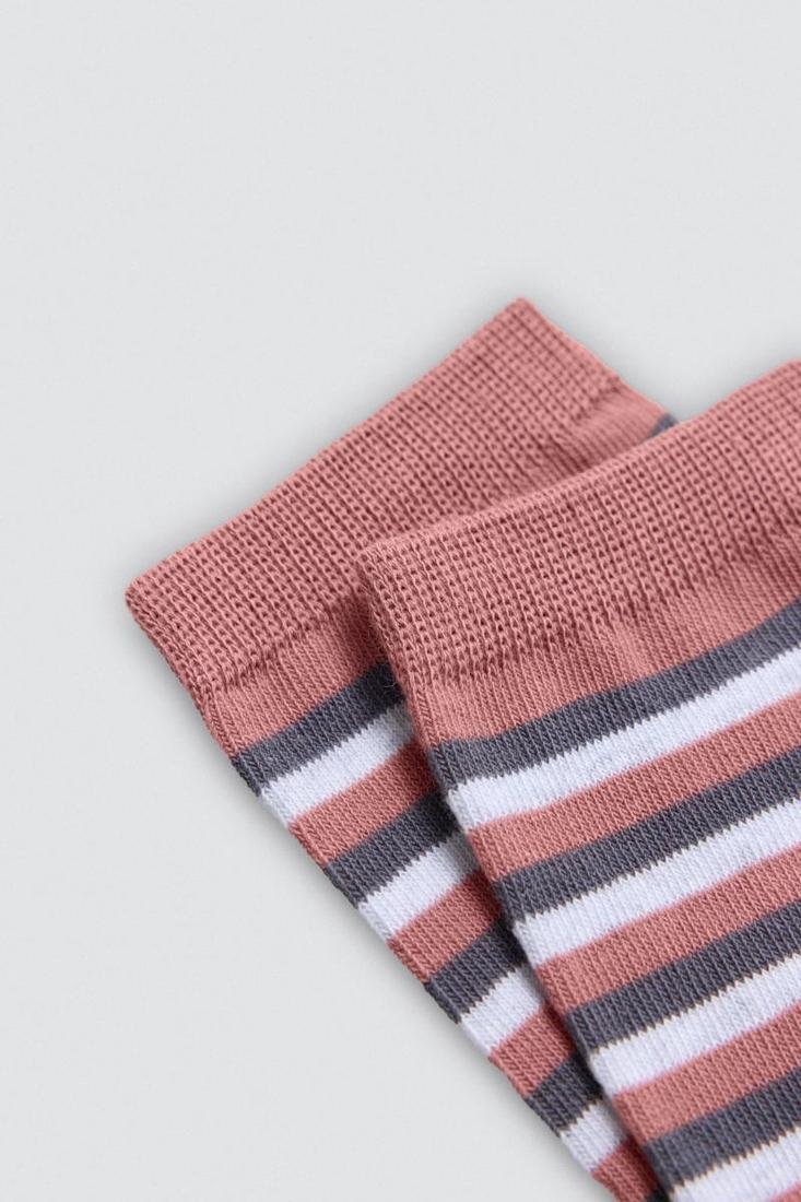 Pack 3 calcetines mujer estampados algodón puño anti presión YSABEL MORA