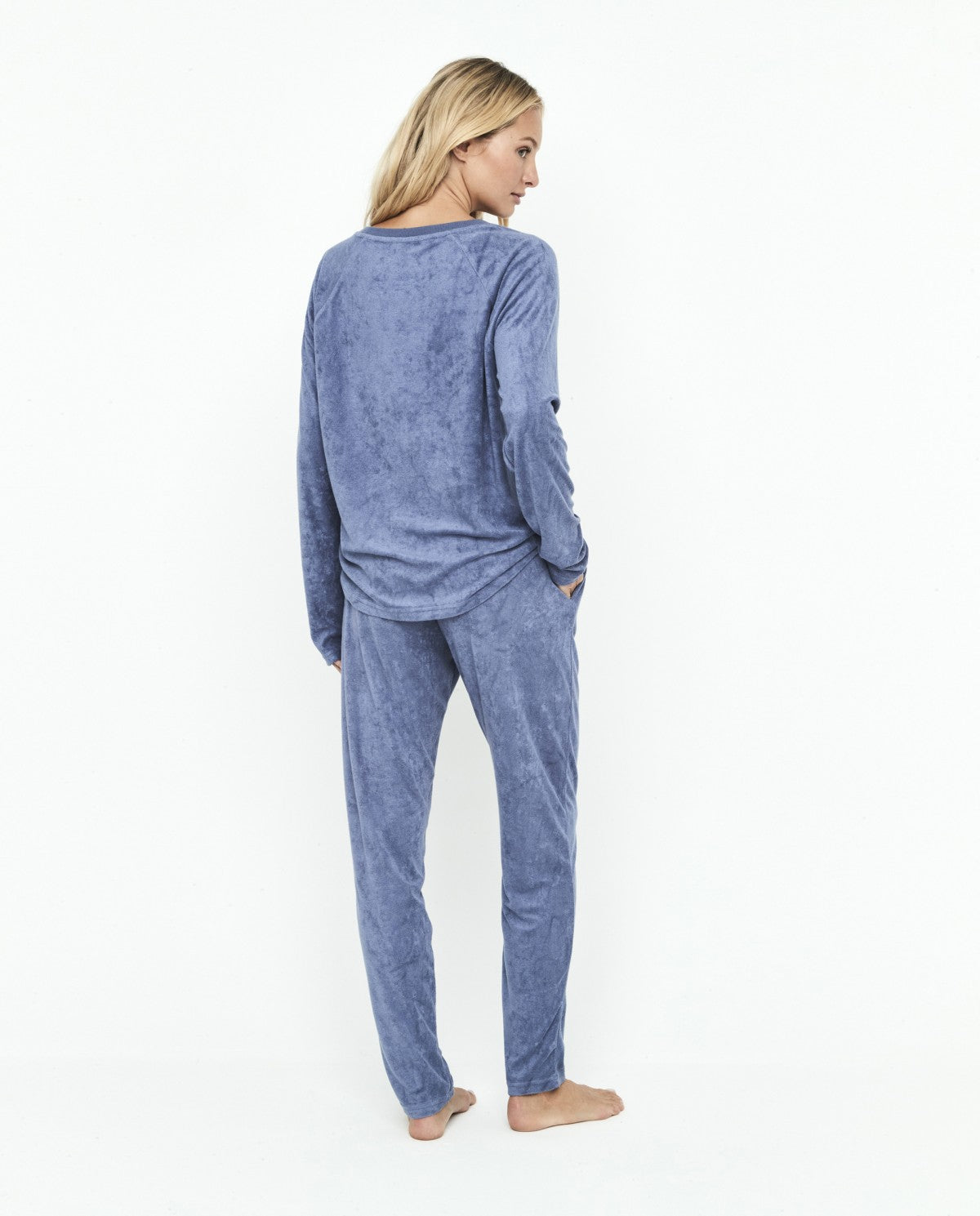 Pijama mujer tejido rizo suave dos piezas SELMARK