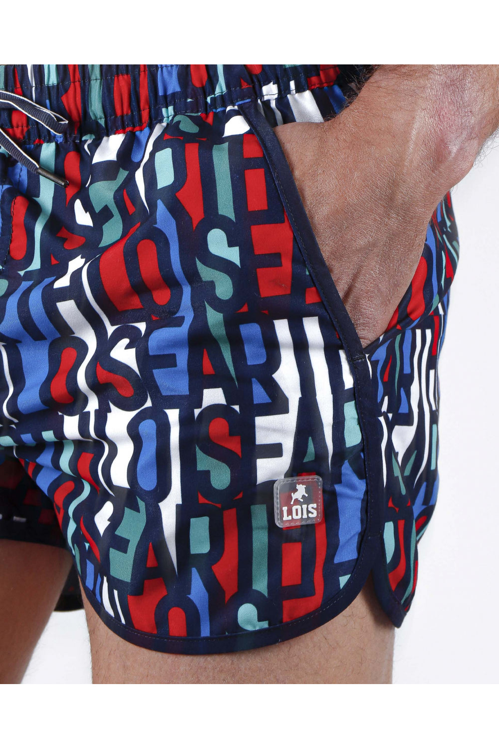 Bañador de hombre secado rápido multicolor EARTH de Lois