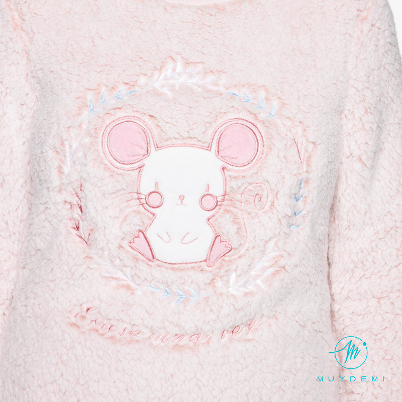 Pijama mujer invierno de borreguito Muydemi