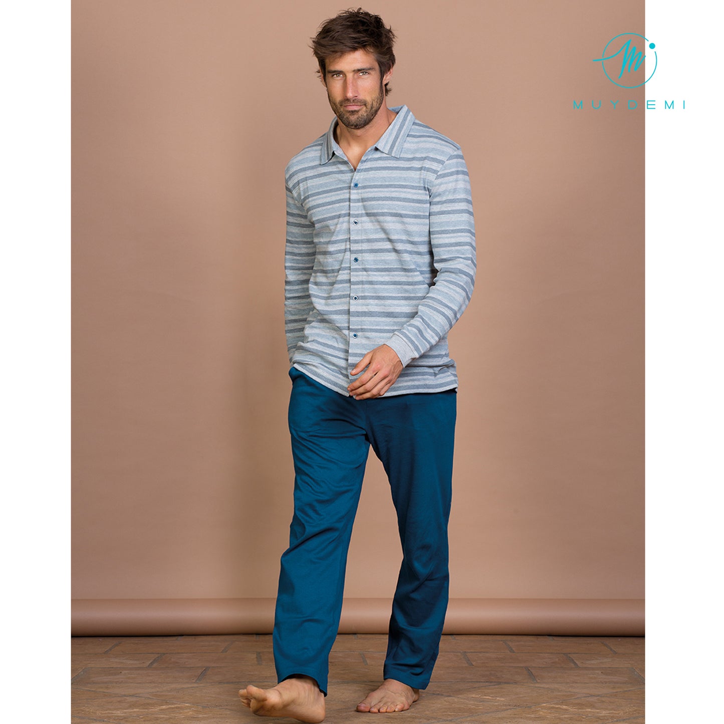 Pijama abierto Invierno Hombre Muydemi talla M