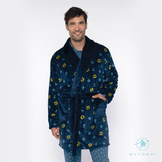 Bata de invierno cruzada de hombre MUYDEMI