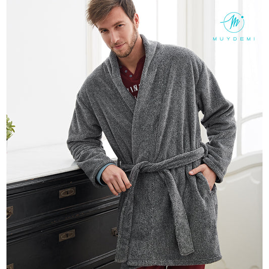 Bata cruzada de hombre talla XXL