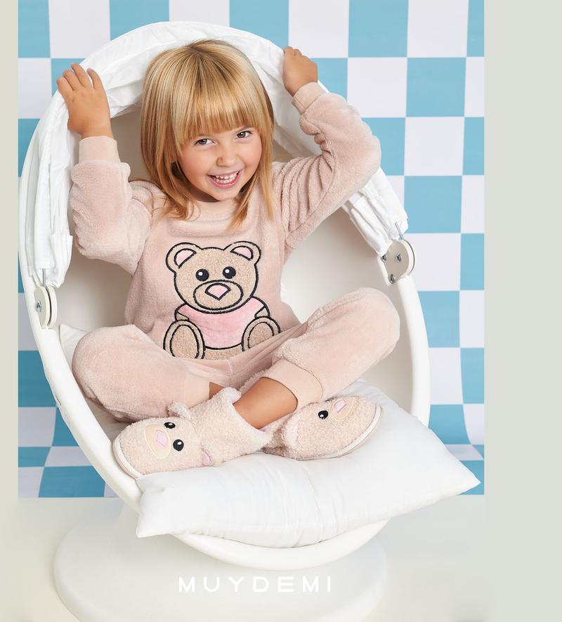 Pijama de niña coralina muydemi