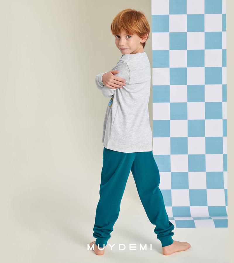 Pijama de invierno niño Smile Gun MUYDEMI