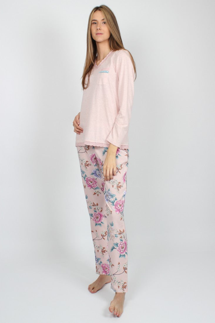 Pijama mujer Admas Flowers & Birds