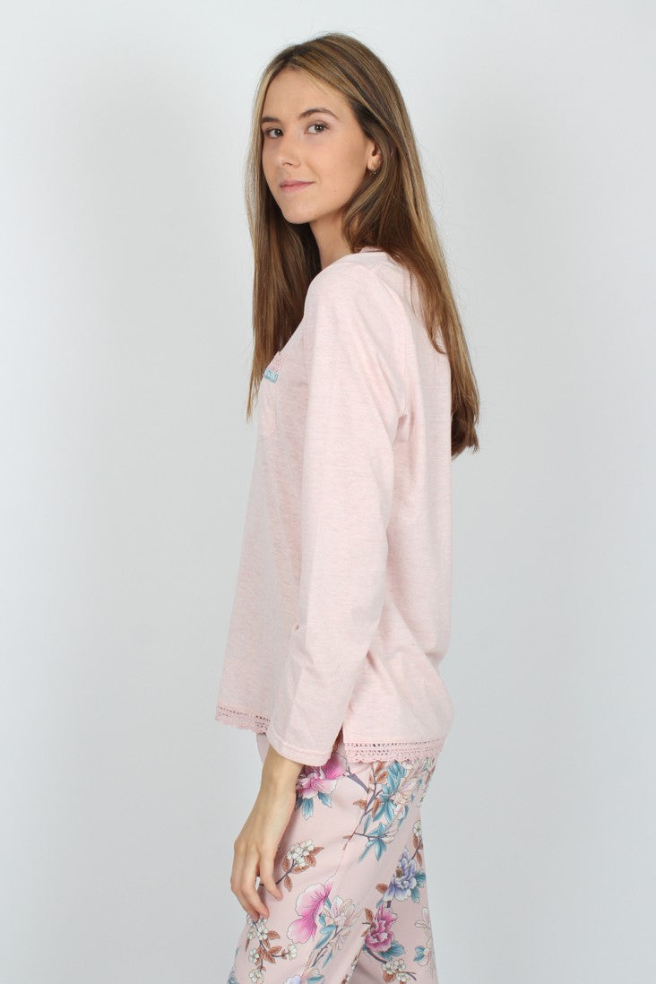 Pijama mujer Admas Flowers & Birds