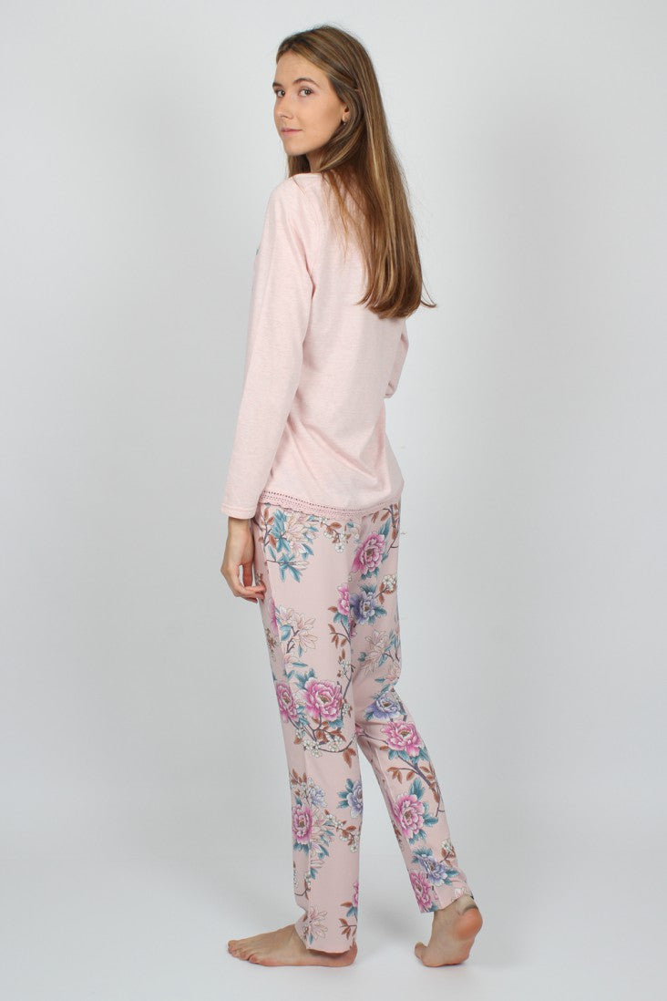 Pijama mujer Admas Flowers & Birds